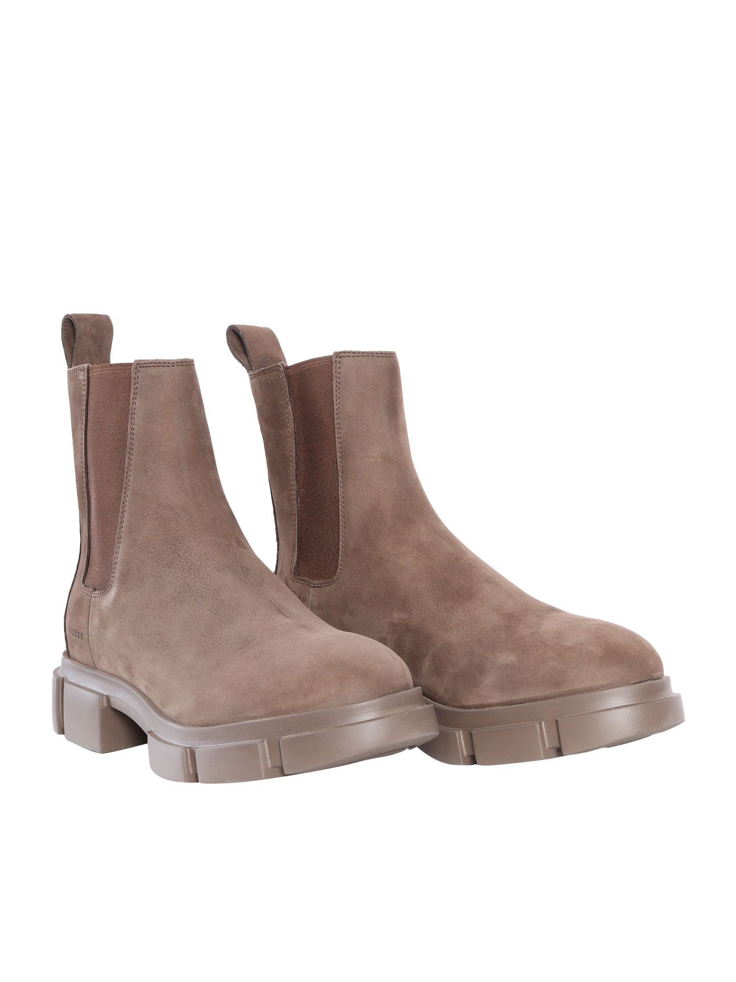 Copenhagen Woman Nabuc Chelsea Boot Brown Booties – Women
