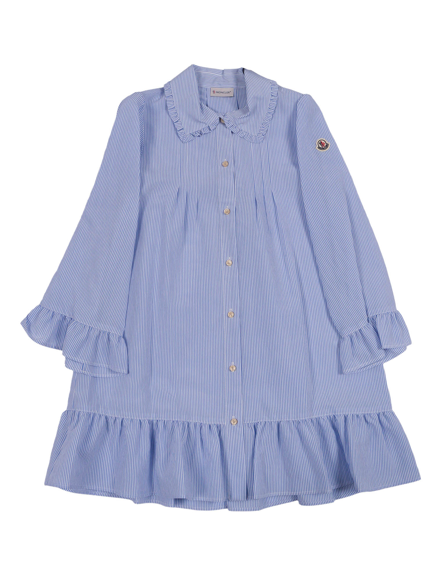 MONCLER Moncler Enfant Dress Light Blue Polyamide/nylon Viscose　モンクレール アンファン ドレス ライトブルー ポリアミド/ナイロン ビスコース