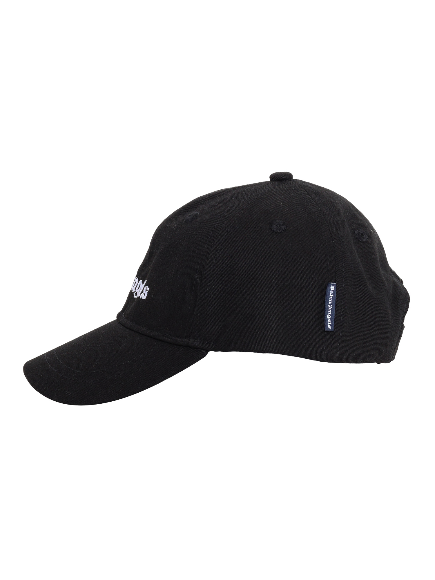 Palm Angels Palm Angels Black cap Cotton Hat　パーム・エンジェルス ブラック キャップ コットン ハット