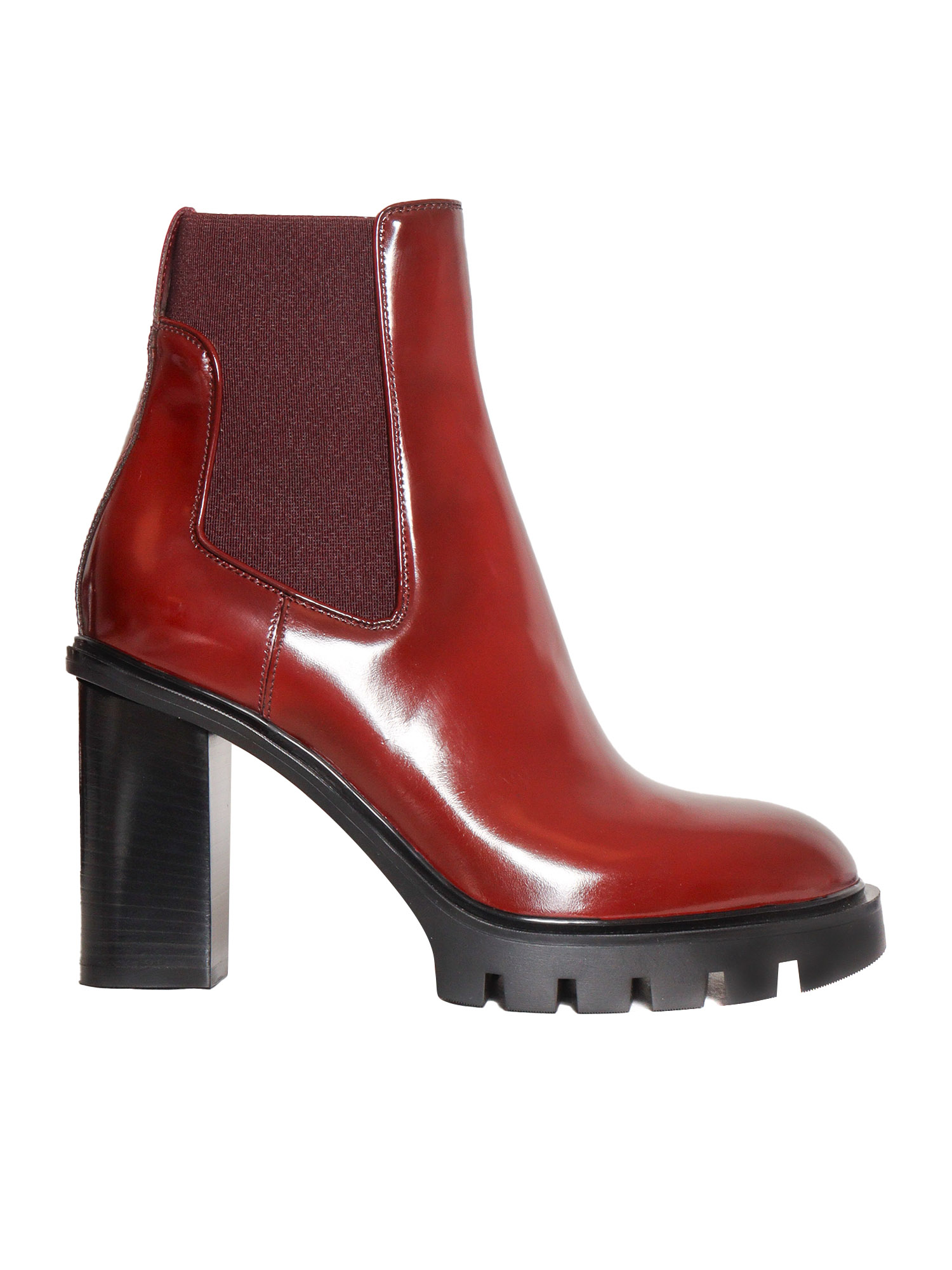 Santoni Ferry Ankle Boots Red Booties – Women