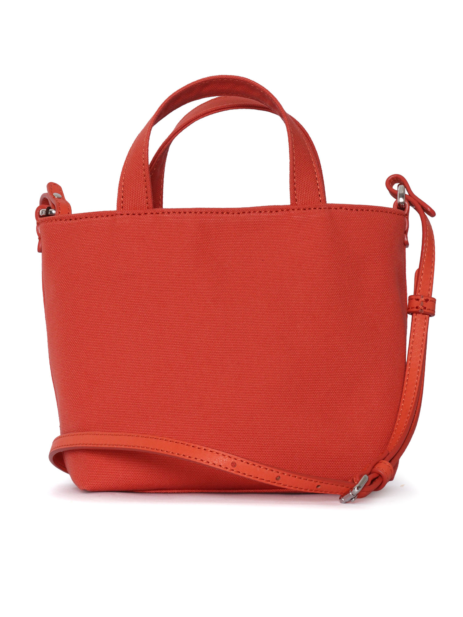 ETRO Etro BAG CANVAS Red Cotton Handbag　エトロ バッグ キャンバス レッド コットン ハンドバッグ