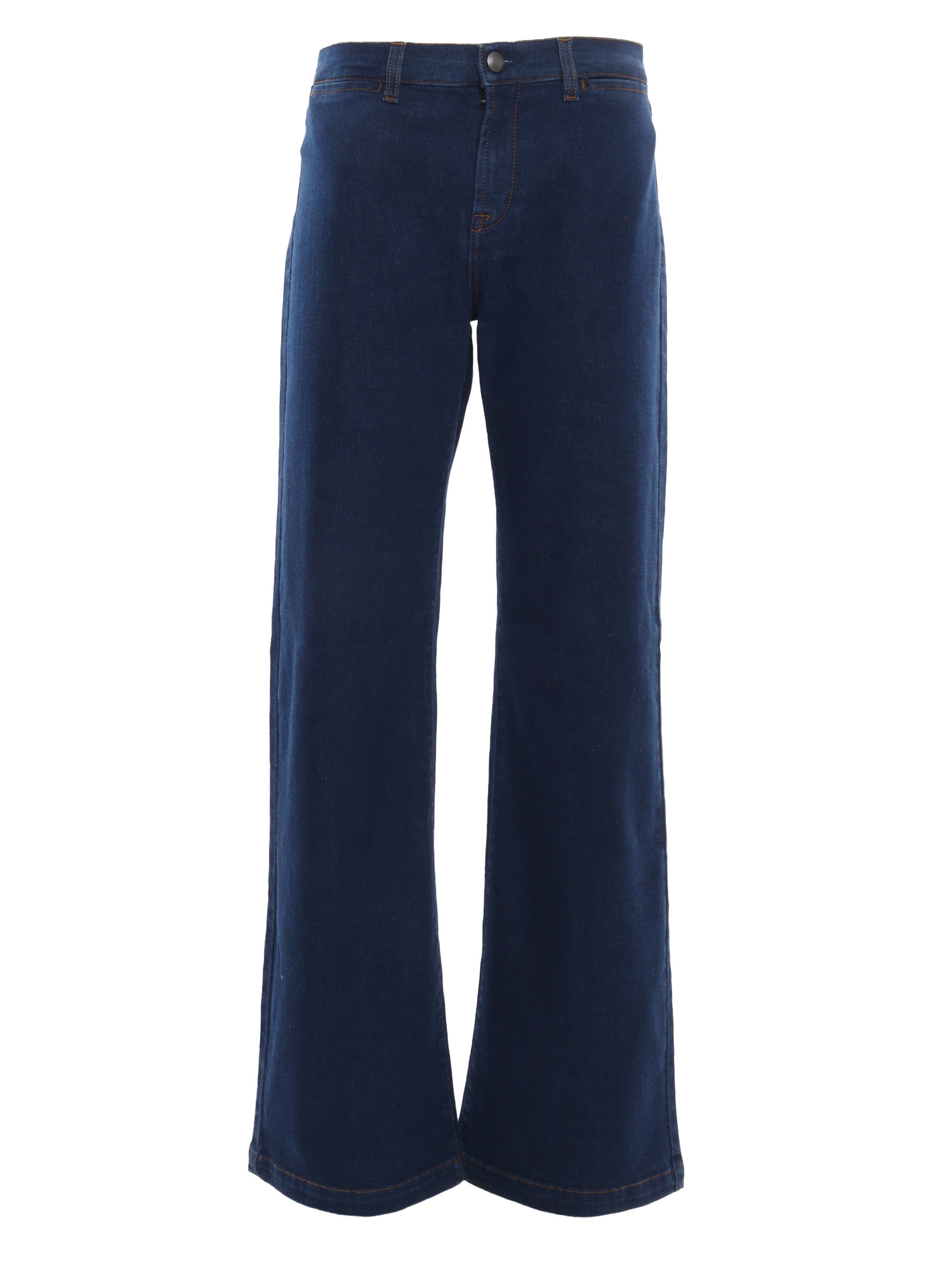 Fay PANT. DENIM FLARE STRETCH Blue Flared Jeans – Women