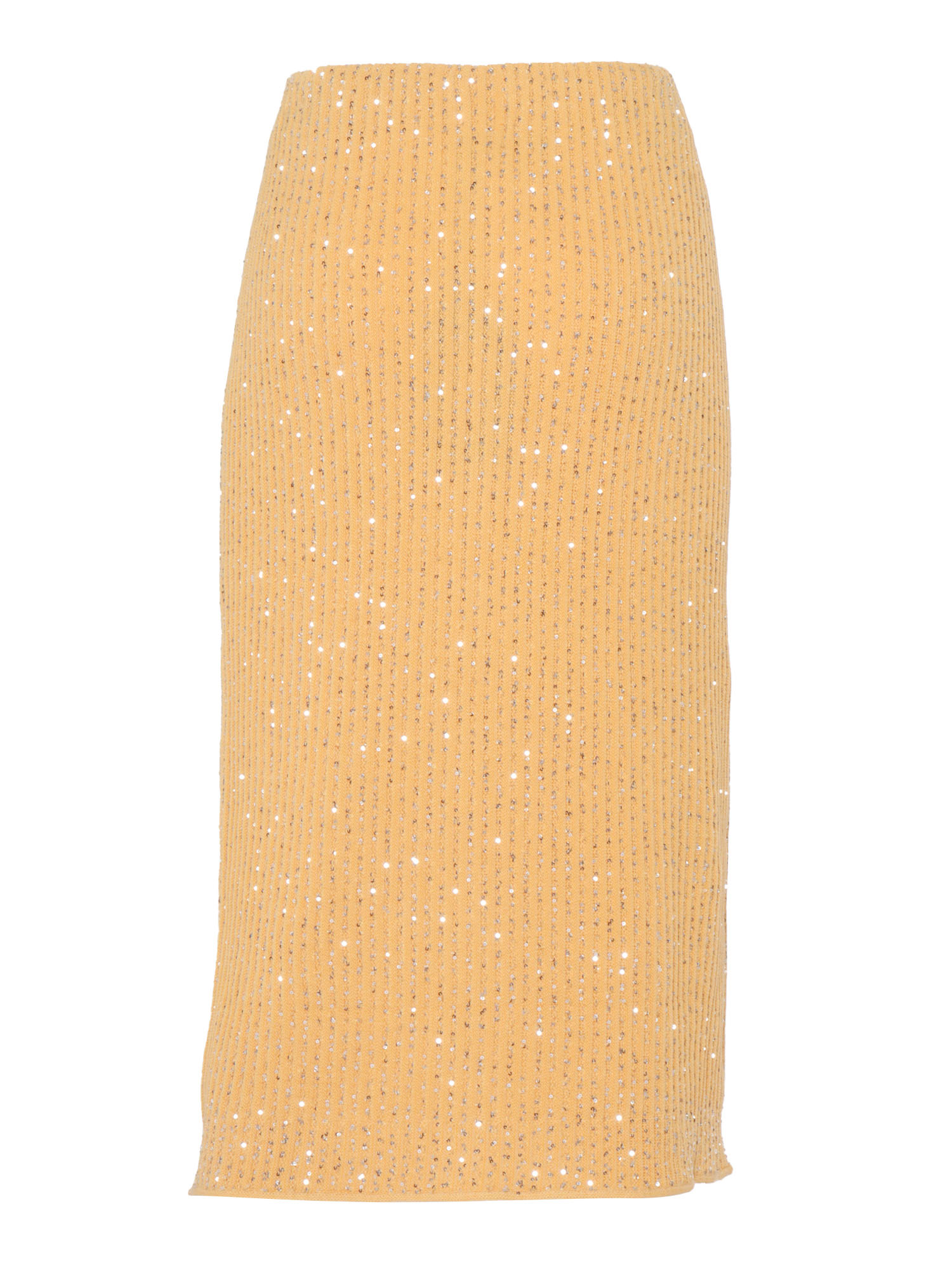 Fabiana Filippi Orange midi pencil skirt Cotton – Women