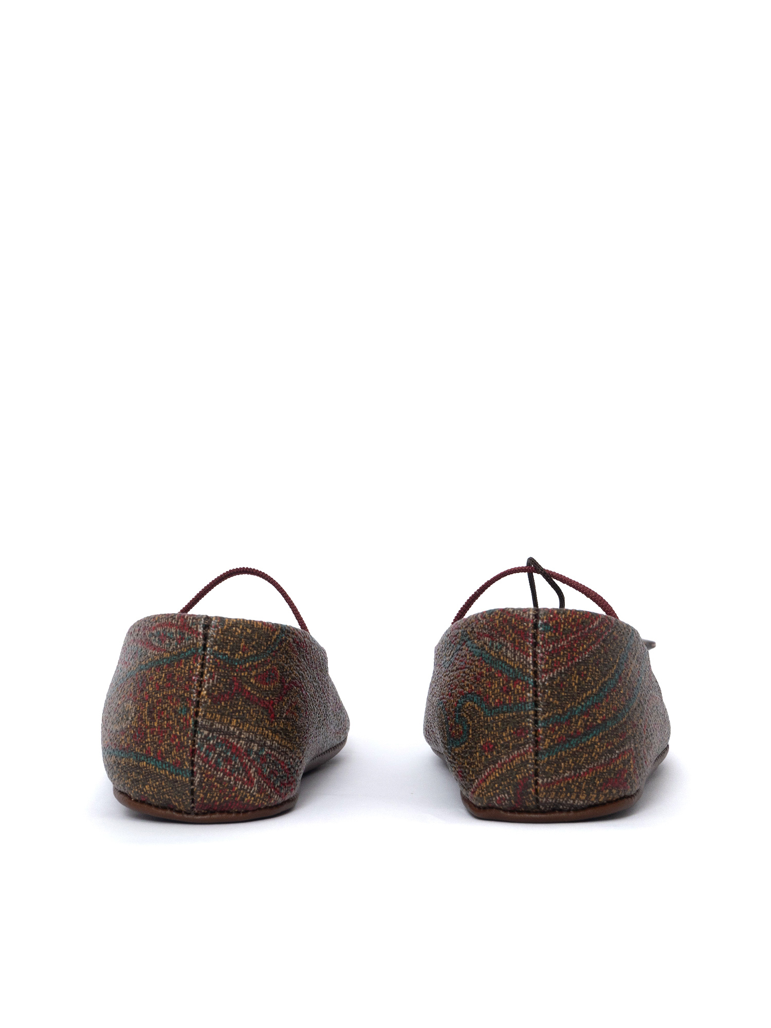ETRO Etro Ballerinas Brown Flat Shoes　エトロ バレリーナ ブラウン フラット シューズ